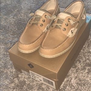 Sperry songfish tan 8w